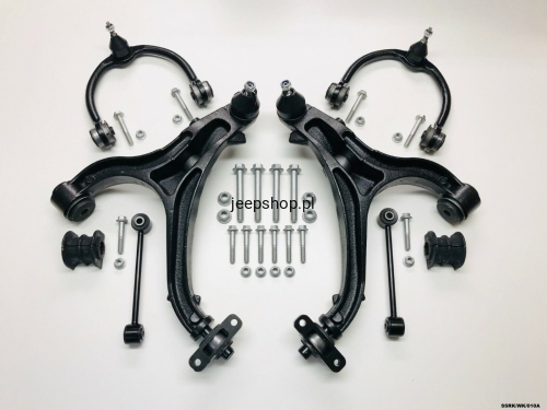 10-Piece Front Upper Control Arms Suspension Kit For 2005-2010 Jeep Grand Cherokee - Complete Set