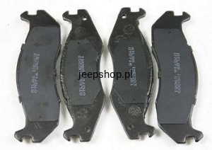 Klocki hamulcowe przód D203 Wrangler 1987-1989