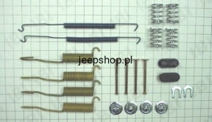 Rear shoe repair kit 10" Jeep Cherokee / Grand Cherokee / Liberty H7289 (1)