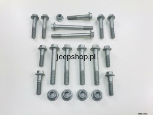 Zestaw śrub i nakrętek tylnego Jeep Cherokee KJ 2002-2007 SMB/KJ/002A