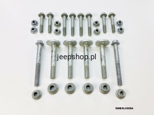 Zestaw śrub i nakrętek  przedniego zawieszenia Jeep Cherokee Liberty 2002-2012 SMB/KJ/008