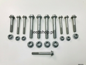 Zestaw Śrub przedniego zawieszenia  Cherokee XJ  SMB/XJ/007A