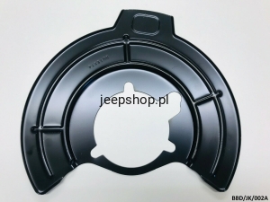 Osłona tarczy hamulcowej przedniej prawej 68043286AA   Jeep Wrangler  JK