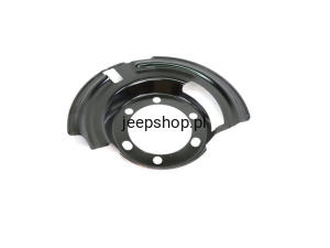 Osłona tarczy hamulcowej przedniej lewej  52005477 Grand Cherokee ZJ Cherokee XJ Wrangler YJ TJ