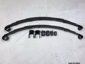 2 x Resor tylny + tuleje i strzemiona 4886186 + 52000503+52000504+52000507 Jeep Cherokee XJ