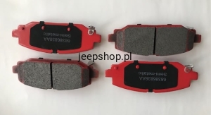 KLOCKI HAMULCOWE – TYLNE  2186 WRANGLER