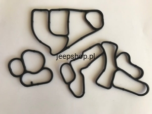 Engine OIL Cooler gasket set 3,0CRD 68211440AC SET C  GRAND CHEROKEE WK2 300C