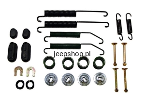 ZESTAW MONTAŻOWY SZCZĘK HAMULCA POSTOJOWEGO   7351K    COMPASS PATRIOT CIRRUS  SEBRING AVENGER CALIBER