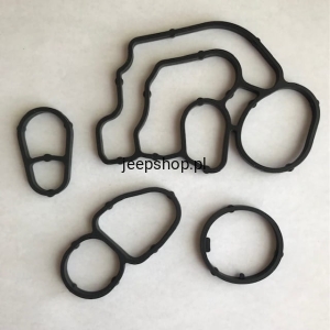 ZESTAW USZCZELEK CHŁODNICY OLEJU   SILNIK 2.8L CRD 68032202AA NITRO CHEROKEE/LIBERTY (KK) WRANGLER (JK) 