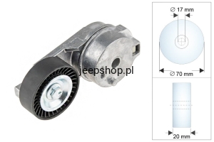 NAPINACZ PASKA PASKA RNK-CH-011 CHRYSLER  DODGE JEEP