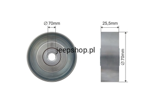 ROLKA NAPINACZA PASKA WIELOROWKOWEGO RNK-CH-013 DODGE NITRO KA JEEP LIBERTY KK WRANGLER JK 2.8CRD