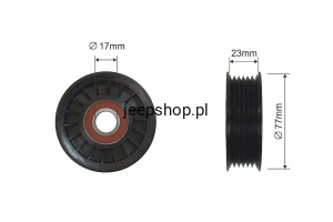 ROLKA NAPINACZA PASKA WIELOROWKOWEGO RNK-CH-024 BUICK  CADILLAC CHEVROLET  DODGE FORD GMC JEEP PONTIAC
