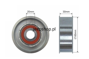ROLKA NAPINACZA PASKA WIELOROWKOWEGO RNK-CH-027 JEEP CHEROKEE XJ GRAND CHEORKEE ZJ WJ 2.5TD  3.1TD