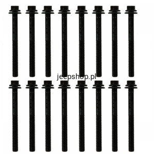 Śruby głowicy komplet na silnik 3,6L 3,2L  6509564AA CHEROKEE   GRAND CHEROKEE WRANGLER 