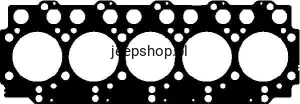 Uszczelka głowicy silnika 10158620 Jeep Grand Cherokee 3.1 TD 1.61mm