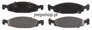 Klocki Hamulcowe przednie CERAMICZNE  D790 JEEP Grand Cherokee WJ (1)