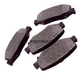 Klocki hamulcowe tył ceramiczne D1274  Wrangler   2007-2017 