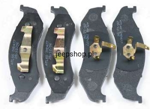 Klocki hamulcowe przód D477 Wrangler 1987-2006