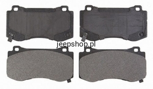 klocki hamulcowe przód 5174311ac   Jeep Grand Cherokee 2006-2010 SRT  6.1 L 